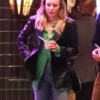 Kristen Bell Nobody Wants This Leather Blazer