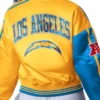 LA Chargers Zone Blitz Powder Blue Jacket Back