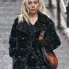 Lady-Gaga-Green-Velvet-Coat