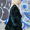Lady-Gaga-Green-Velvet-Coat-For-Sale