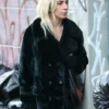 Lady-Gaga-Green-Velvet-Coat-Sale