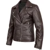 Susan Ryeland brown leather jacket inspired by Moonflower Murders