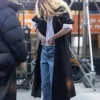 Lila Moss Black Trench Coat