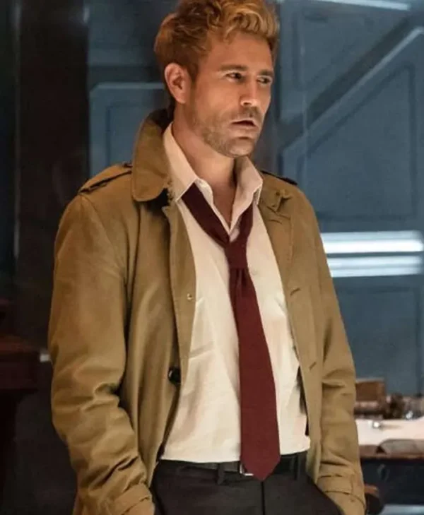 Matt Ryan Constantine Cotton Trench Coat
