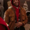 Meet Me Next Christmas Devale Ellis Brown Jacket