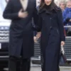 Meghan Markle Double Breasted Long Coat