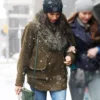 Meghan Markle Green Wool Jacket