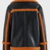 Mens-Brown-Shearling-Sheepskin-Leather-Jacket