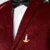 Mens-Christmas-Maroon-Blazer-For-Sale