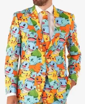 Mens-Pokémon-Printed-Slim-Fit-Suit