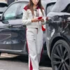 Michelle Keegan White Tracksuit