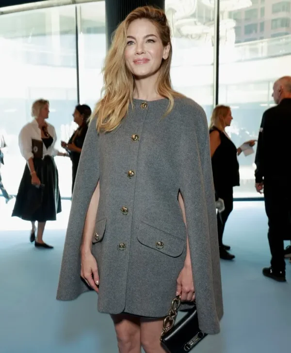 Michelle Monaghan Caped Coat
