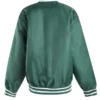 Michigan State Spartans A-Game Green Jacket Back