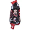 Iron Mike Tyson black leather jacket