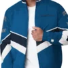 Minnesota Timberwolves Captain Blue Satin Jacket