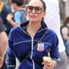 Myleene Klass Blue Tracksuit Half