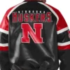 Nebraska Cornhuskers Defense Varsity Jacket Back