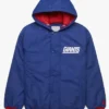 New York Giants Blue Hooded Jacket