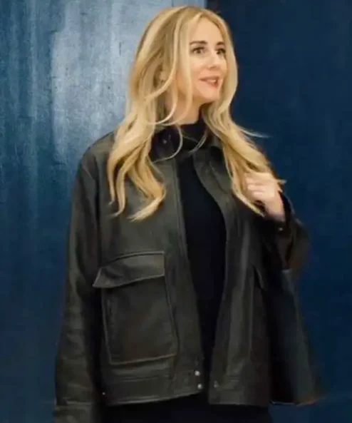 Nobody Wants This Morgan Black Leather Jacket