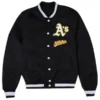 Oakland Athletics Logo Select Black Jacket
