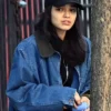Rachel Zegler New York City Denim Jacket side