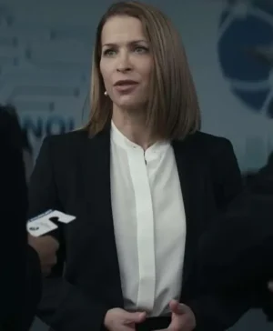 Reacher Marlo Burns Black Blazer