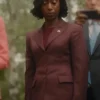 Rumours 2024 Nikki Amuka-Bird Brown Blazer