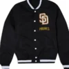 San Diego Padres Logo Select Black Jacket