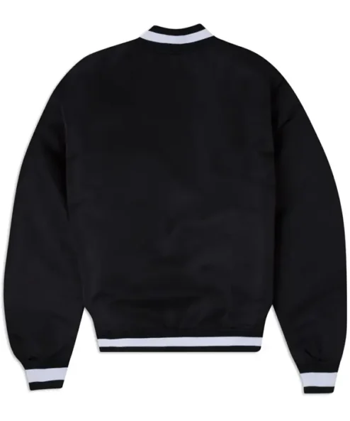 San Diego Padres Logo Select Black Jacket Back