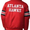 Scout I Atlanta Hawks Red Jacket Back