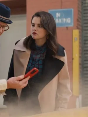 Selena Gomez Only Murders In The Building S04 Two Tone Coat