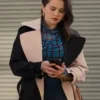 Selena Gomez Only Murders In The Building S04 Two Tone Coat For Sale