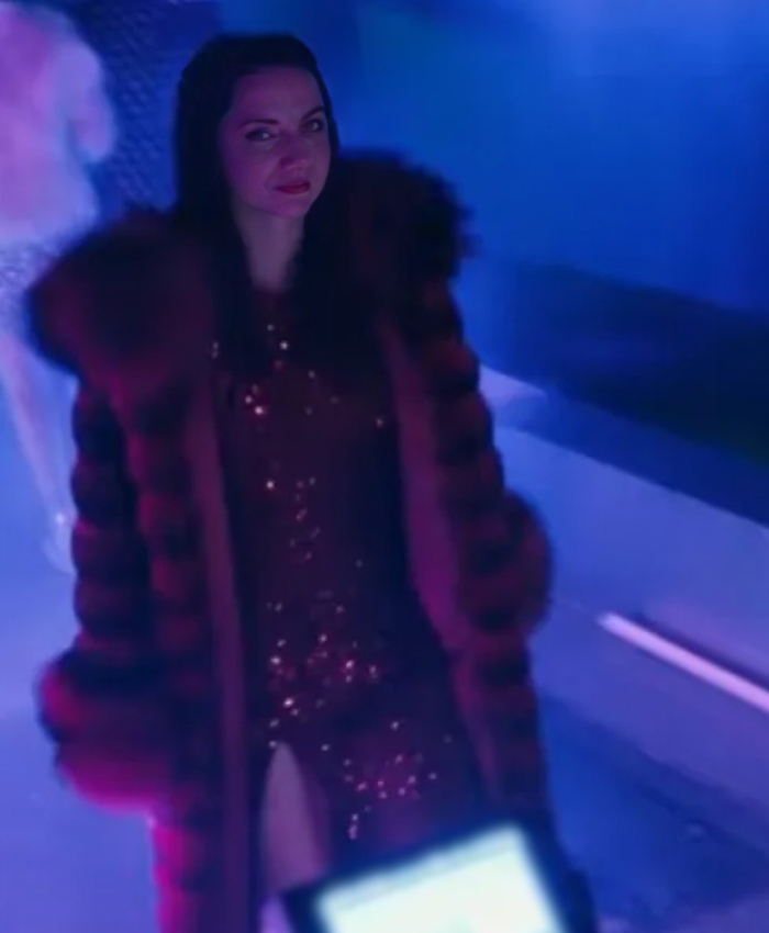 John Wick Ballerina 2025 Ana de Armas Fur Puffer Coat