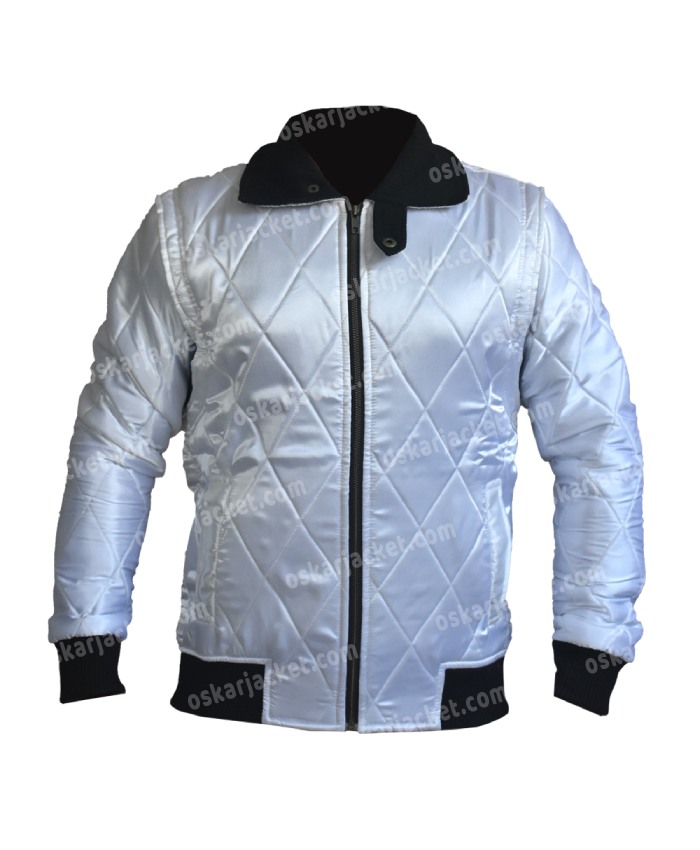 Ryan Gosling Silver Drive Scorpion Jacket