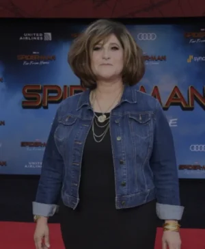 Spider Man Far From Home Amy Pascal Denim Jacket