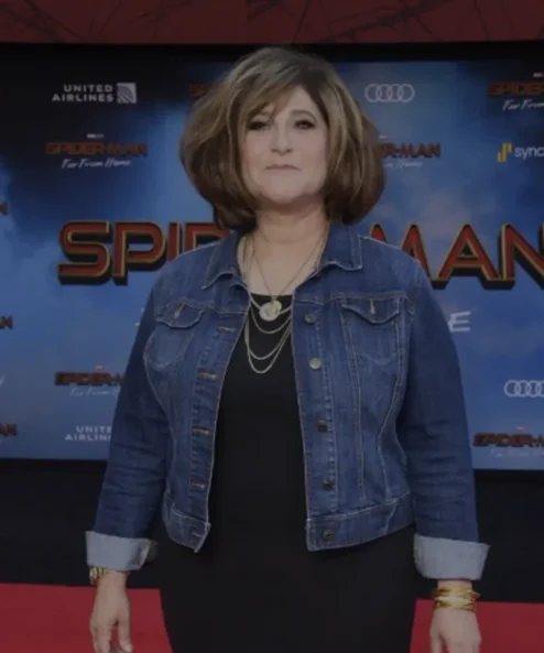 Spider Man Far From Home Amy Pascal Denim Jacket
