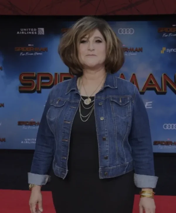 Spider Man Far From Home Amy Pascal Denim Jacket