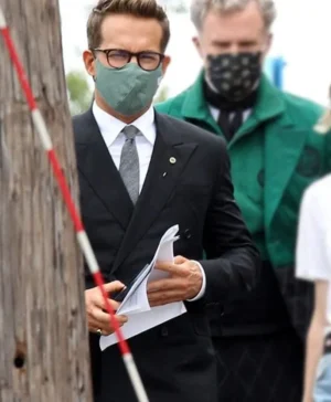 Spirited-Ryan-Reynolds-Black-Blazer-Sale