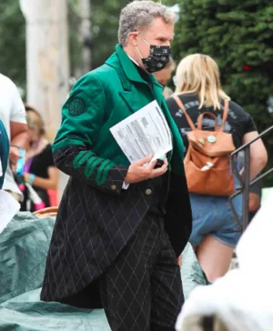 Spirited-Will-Ferrell-Green-Coat-Sale