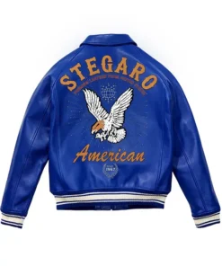 Stegaro American Bomber Blue Jacket