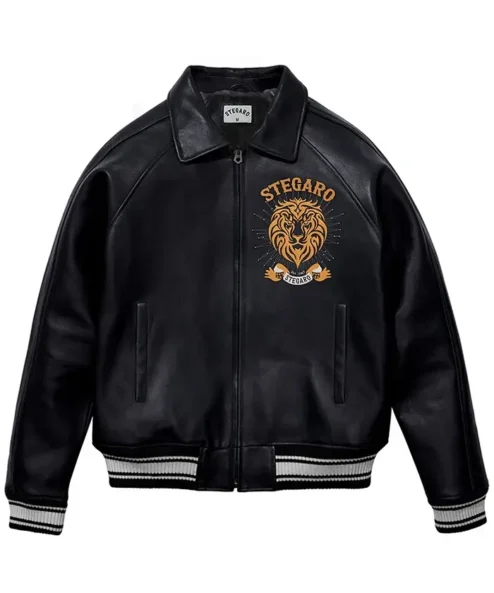 Stegaro Bomber Leather Jacket