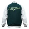 Stegaro Green Varsity Jacket