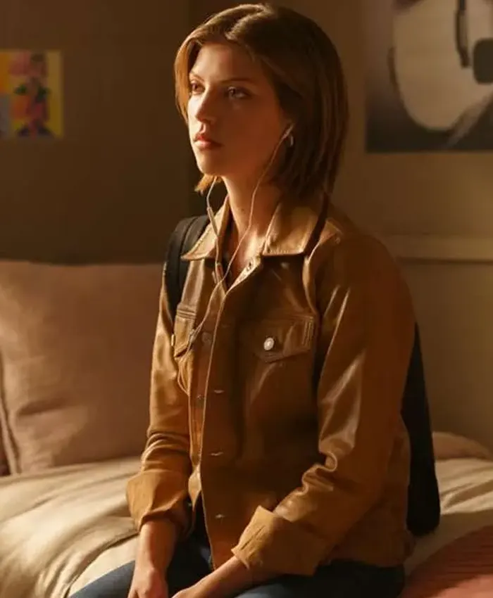 Tell Me Lies Bree Brown Leather Jacket