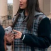 Thalia Besson Emily in Paris S04 Checked Jacket