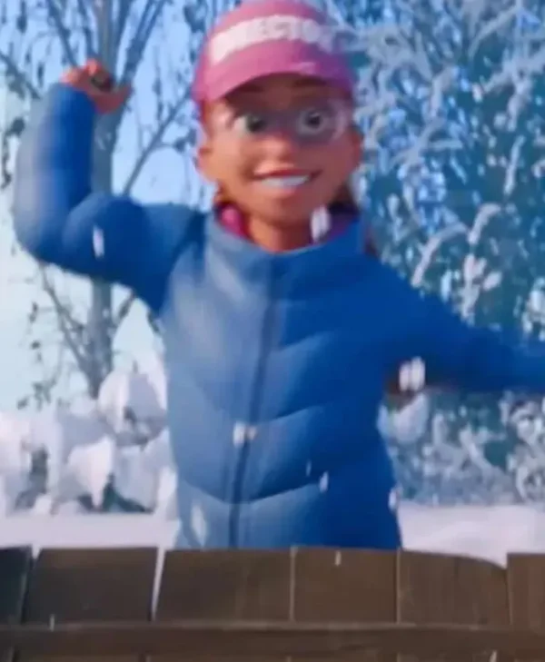 That Christmas 2024 Bernadette Blue Jacket