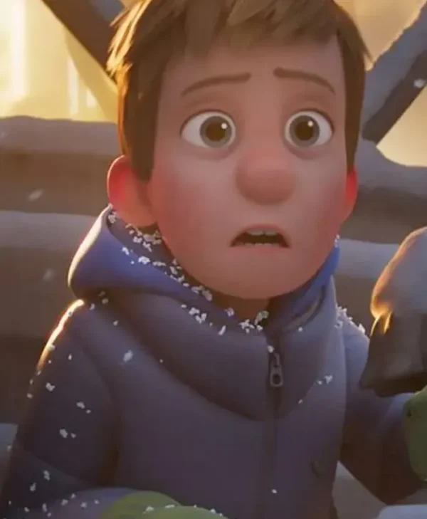 That Christmas Danny Williams Grey Puffer Jacket