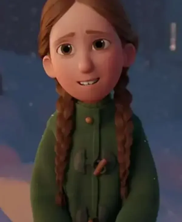That Christmas Sam Beccles Green Hooded Jacket