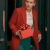 The Christmas Charade Rachel Skarsten Red Coat