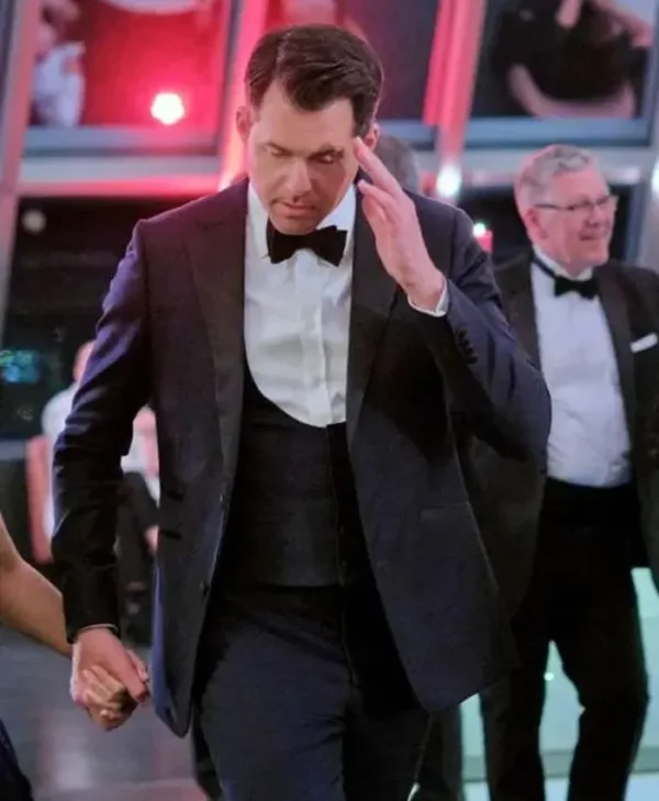 The Christmas Quest Kristoffer Polaha Black Blazer