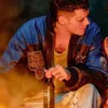 The Crow Bill Skarsgård Blue Bomber Jacket